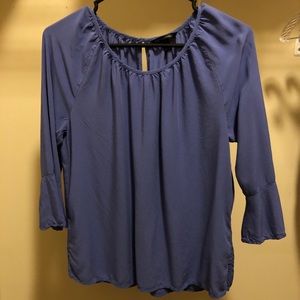 Flounce Sleeve Banana Republic Blouse